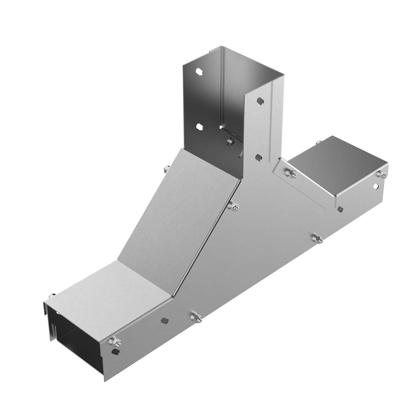 Отвод тройниковый вверх ОТВ 600х100 УХЛ1, горячее цинкование, S1,5
